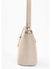 Lia Biassoni Leren schoudertas "Cerfone" beige - (B)24 x (H)22 x (D)10 cm
