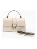 Lia Biassoni Leren handtas "Archiano" beige - (B)25 x (H)16 x (D)8,5 cm