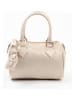Lia Biassoni Leren handtas "Resco" beige - (B)22 x (H)17 x (D)13 cm