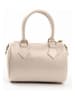 Lia Biassoni Leren handtas "Resco" beige - (B)22 x (H)17 x (D)13 cm