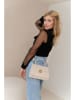 Lia Biassoni Leren handtas "Calopinace" beige - (B)23 x (H)16 x (D)12 cm