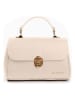 Lia Biassoni Leren handtas "Carsia" beige - (B)27 x (H)19 x (D)13 cm