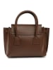 Lia Biassoni Leren handtas bruin - (B)30 x (H)23 x (D)11 cm