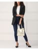 Lia Biassoni Leder-Schultertasche "Busento" in Gold - (B)28 x (H)34 x (T)12 cm