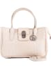 Lia Biassoni Leren handtas beige - (B)26 x (H)17 x (D)12 cm
