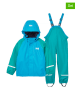 Helly Hansen 2tlg. Regenoutfit "Bergen 2.0" in Blau/ Grün