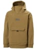 Helly Hansen Softshellhoodie "Powder" in Hellbraun