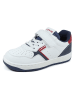 Levi's Sneakers wit/donkerblauw/rood