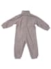 Isbjörn Fleece-Overall "Lynx" in Grau