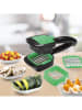 Nicer Dicer 5tlg. Schneider-Set ''Nicer Dicer Quick'' in Schwarz/ Grün