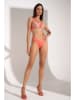 Lisca Bikini-Oberteil in Koralle/ Weiß