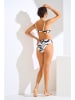 Lisca Bikini-Hose in Weiß/ Schwarz