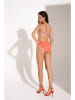 Lisca Badeanzug "Iceland" in Koralle/ Weiß