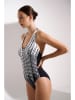 Lisca Badeanzug "Quito" in Schwarz/ Weiß