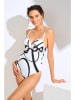 Lisca Strój kąpielowy w kolorze biało-czarnym