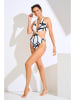 Lisca Monokini in Weiß/ Schwarz