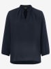 More & More Bluse in Dunkelblau