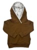 LiVi Hoodie "Braun Dino" in Braun