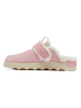 Sorel Leder-Clogs "Viibe" in Rosa