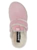 Sorel Leder-Clogs "Viibe" in Rosa