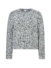 More & More Pullover in Grau/ Blau