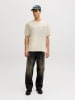Jack & Jones Koszulka "Paradise" w kolorze kremowym