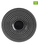 TABLE PASSION Talerze głębokie (6 szt.) w kolorze biało-czarnym - Ø 19 cm