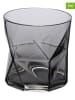 TABLE PASSION Szklanki (12 szt.) "Cassiopea" w kolorze szarym do whisky - 320 ml