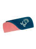 Trollkids Badhanddoek met capuchon "Sandefjord" lichtroze/donkerblauw - (L)95 x (B)95 cm