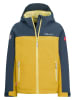 Trollkids Regenjacke "Telemark" in Anthrazit/ Gelb