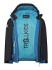 Trollkids Funktionsjacke "Telemark" in Schwarz/ Blau