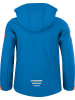 Trollkids Softshelljas "Oslofjord" blauw/koraalrood