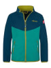 Trollkids Fleecejacke "Oppdal" in Dunkelblau/ Grün