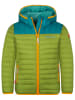 Trollkids Steppjacke "Eikefjord" in Grün/ Blau/ Orange