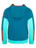 Trollkids Sweatshirt "Rondane" in Türkis