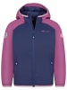 Trollkids Functionele jas "Halsafjord" donkerblauw/paars