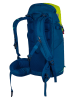 Trollkids Wanderrucksack "Fjell Trekker 22" in Grün/ Blau - (B)24 x (H)50 x (T)18 cm
