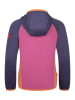 Trollkids Hybride fleece vest "Seiland" lichtroze/paars/oranje