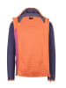 Trollkids Hybride fleece vest "Seiland" lichtroze/paars/oranje