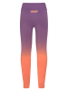 Trollkids Trainingsleggings "Senja" in Lila/ Orange