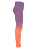 Trollkids Funktionsleggings "Senja" in Lila/ Orange