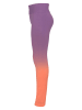 Trollkids Trainingsleggings "Senja" in Lila/ Orange