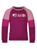 Trollkids Sweatshirt "Trollfjord" in Lila