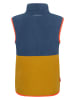 Trollkids Fleece bodywarmer "Kjerag" donkerblauw/lichtbruin