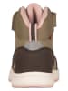 Trollkids Leder-Wanderboots "Stavanger Mid Cut XT" in Hellbraun