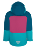Trollkids Functionele jas "Hardanger" turquoise/roze