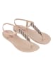 Ipanema Teensandalen "Class Modern Craft" beige/goudkleurig