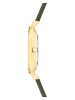 s.Oliver Quarzuhr in Khaki/ Gold