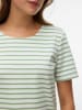 Vero Moda Bluse in Grün/ Weiß