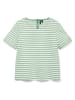 Vero Moda Bluzka w kolorze zielono-białym